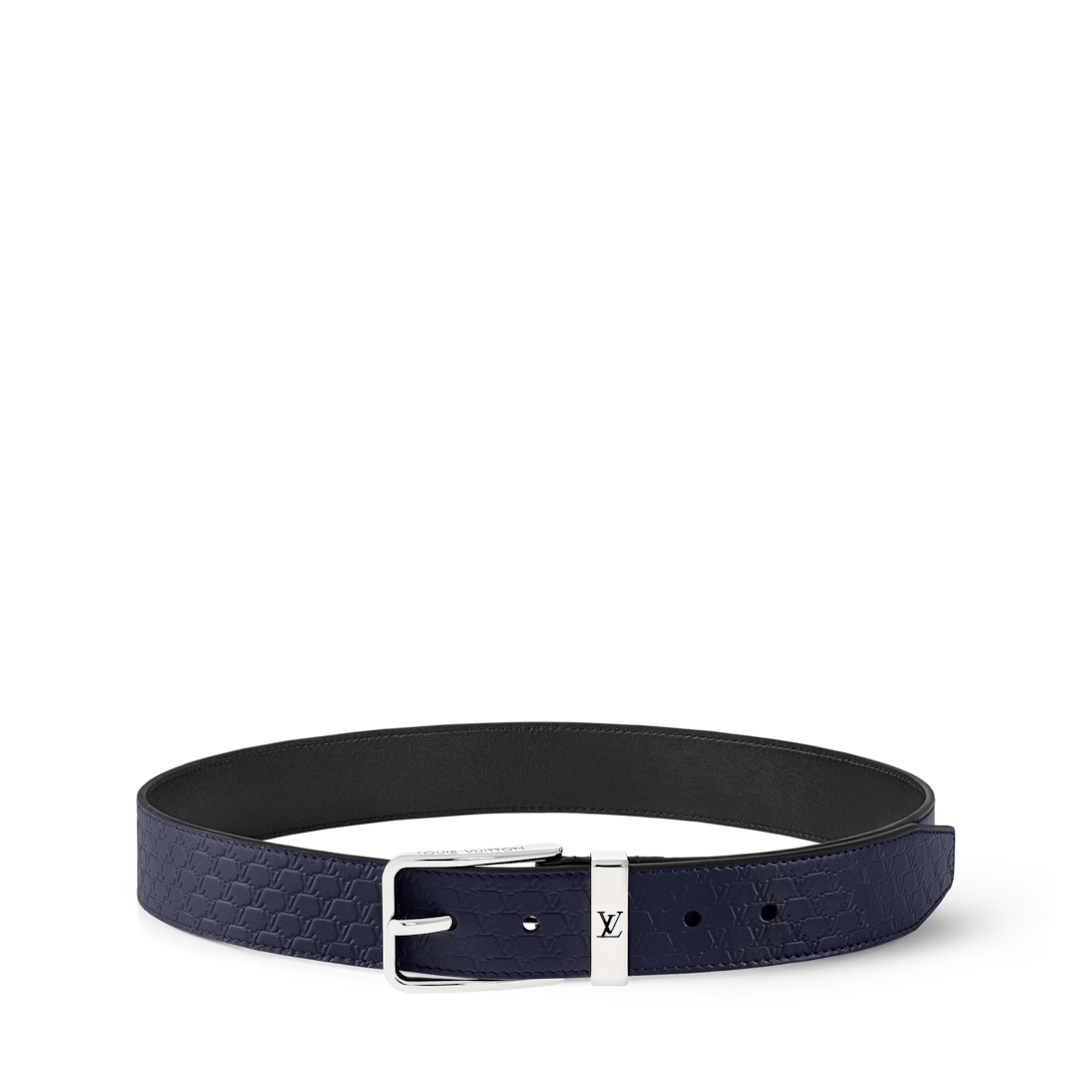希少品【LOUIS VUITTON】Pont Neuf 35mm belt Monogram Eclipse louis-vuitton-pont-neuf-35mm-